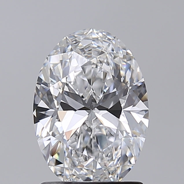 1.50 Carat Oval Shaped, Excellent Cut, D Color, VS1 Clarity, IGI Certified Lab Grown Diamond
