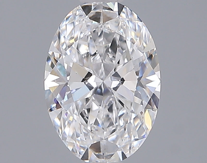 1.50 Carat Oval Shaped, Ideal Cut, D Color, VS1 Clarity, IGI Certified Lab Grown Diamond