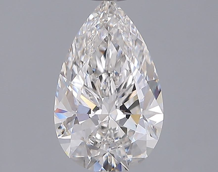 1.53 Carat Pear Shaped, Ideal Cut, E Color, VVS1 Clarity, IGI Certified Lab Grown Diamond