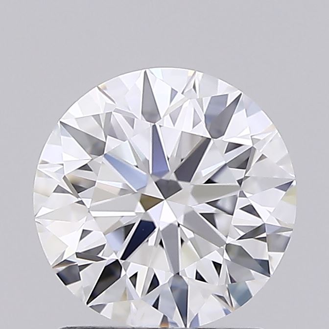 1.58 Carat Round Shaped, Ideal Cut, D Color, VVS2 Clarity, IGI Certified Lab Grown Diamond