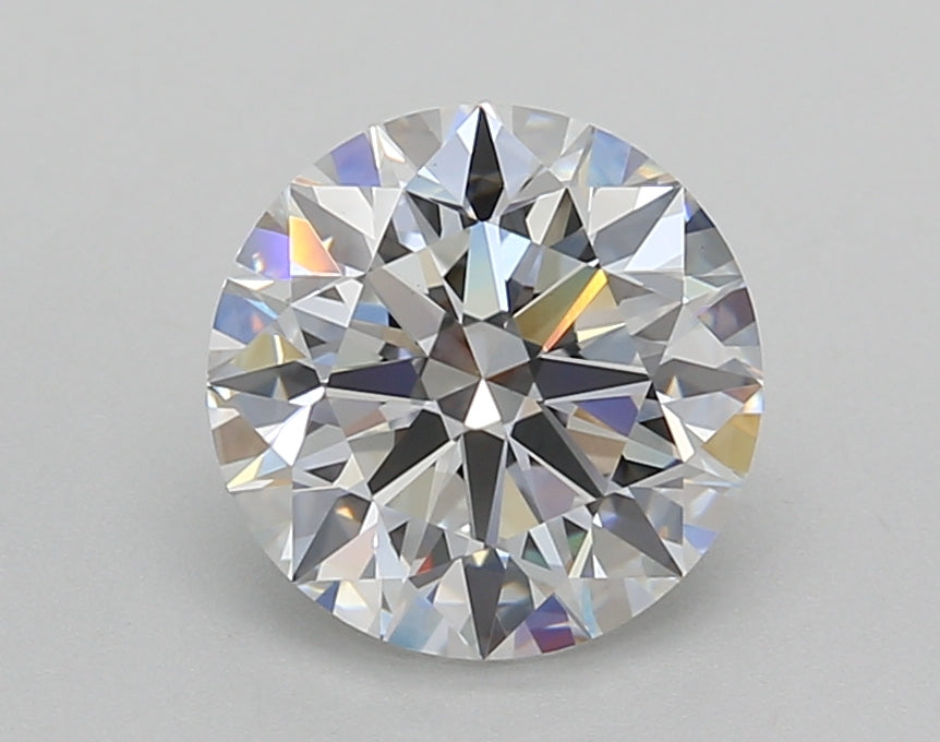 2.02 Carat Round Shaped, Ideal Cut, D Color, VS1 Clarity, IGI Certified Lab Grown Diamond