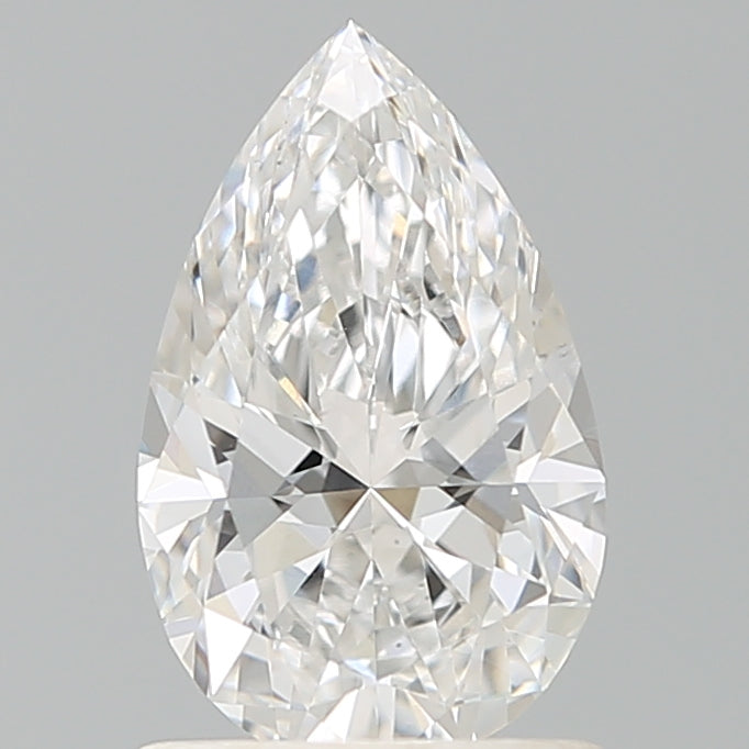 1.18 Carat Pear Shaped, Ideal Cut, E Color, VS1 Clarity, IGI Certified Lab Grown Diamond