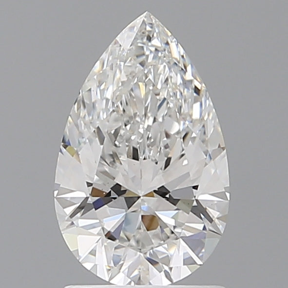 1.50 Carat Pear Shaped, Ideal Cut, E Color, VS1 Clarity, IGI Certified Lab Grown Diamond