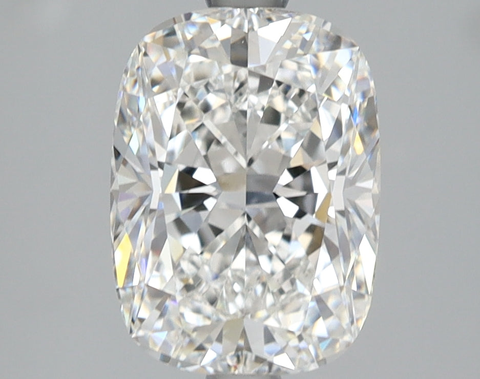 1.04 Carat Cushion Shaped, Ideal Cut, D Color, VVS2 Clarity, IGI Certified Lab Grown Diamond
