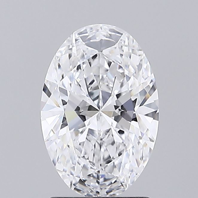1.54 Carat Oval Shaped, Ideal Cut, D Color, VVS1 Clarity, IGI Certified Lab Grown Diamond