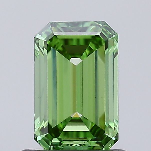 0.82 Carat Emerald Shaped, Excellent Cut, VS1 Clarity, IGI Certified Lab Grown Diamond