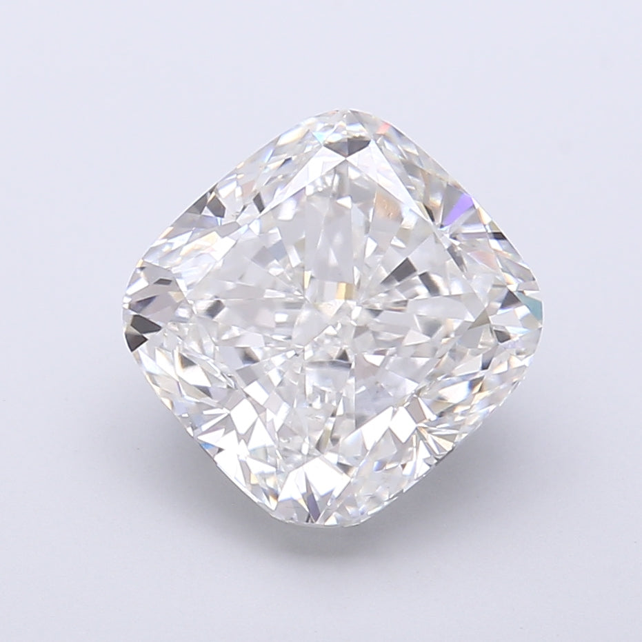 4.39 Carat Cushion Shaped, Very Good Cut, E Color, VS1 Clarity, IGI Certified Lab Grown Diamond