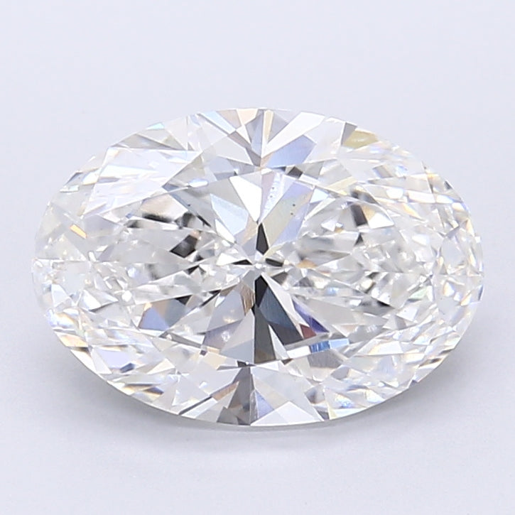 4.50 Carat Oval Shaped, Very Good Cut, E Color, VS1 Clarity, IGI Certified Lab Grown Diamond