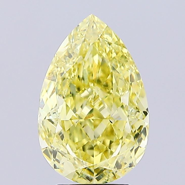 4.72 Carat Pear Shaped, Ideal Cut, VVS2 Clarity, IGI Certified Lab Grown Diamond