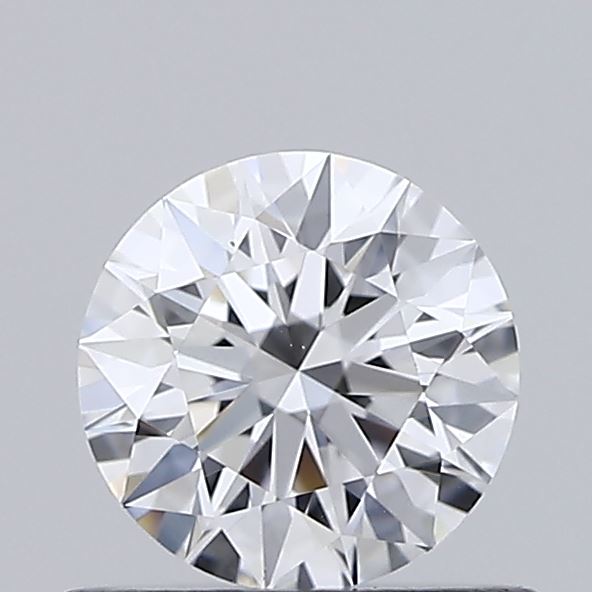 0.53 Carat Round Shaped, Excellent Cut, D Color, VS1 Clarity, IGI Certified Lab Grown Diamond