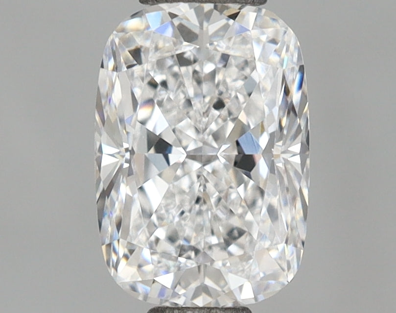 1.04 Carat Cushion Shaped, Ideal Cut, D Color, VVS2 Clarity, IGI Certified Lab Grown Diamond