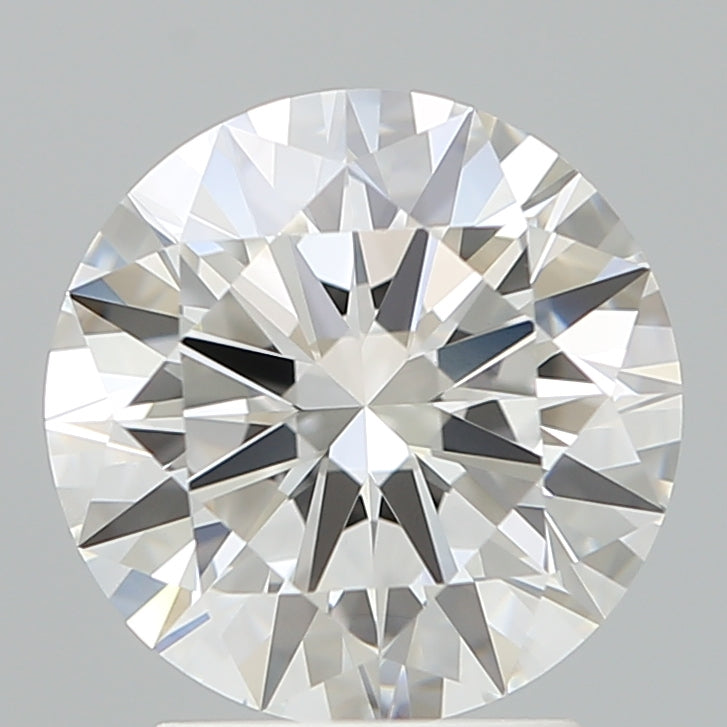 2.57 Carat Round Shaped, Ideal Cut, E Color, VVS2 Clarity, IGI Certified Lab Grown Diamond