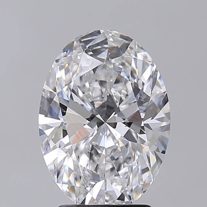 3.01 Carat Oval Shaped, Excellent Cut, D Color, VS1 Clarity, IGI Certified Lab Grown Diamond