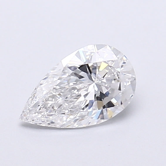 0.47 Carat Pear Shaped, Very Good Cut, D Color, VS1 Clarity, IGI Certified Lab Grown Diamond