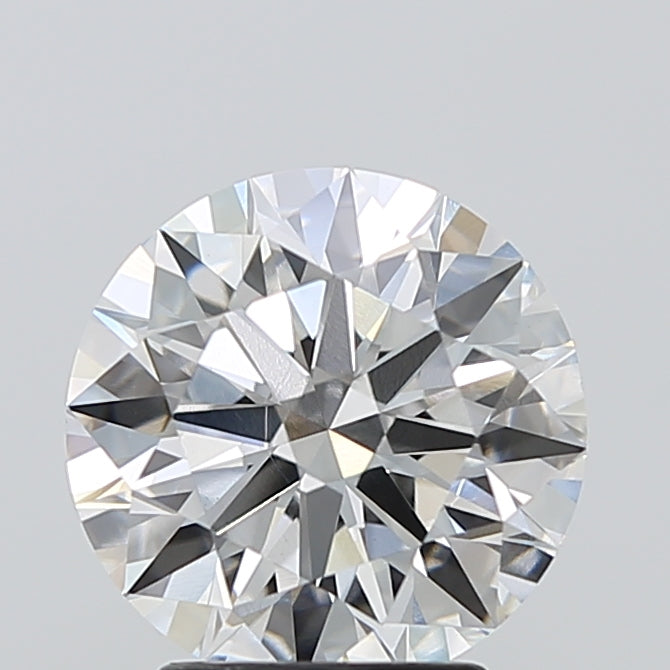 3.03 Carat Round Shaped, Ideal Cut, E Color, VVS2 Clarity, IGI Certified Lab Grown Diamond