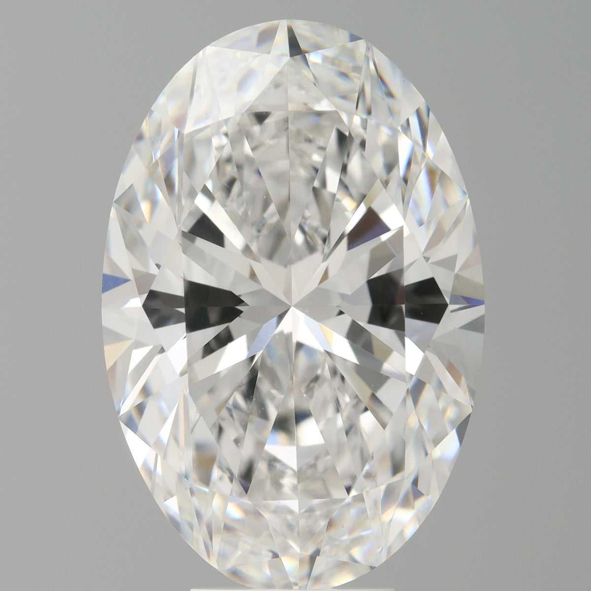 8.06 Carat Oval Shaped, Ideal Cut, E Color, VVS2 Clarity, IGI Certified Lab Grown Diamond