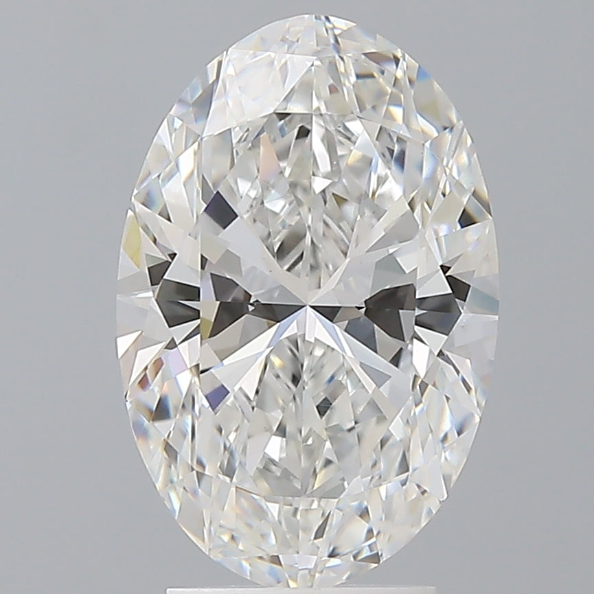 3.51 Carat Oval Shaped, Ideal Cut, E Color, VVS2 Clarity, IGI Certified Lab Grown Diamond