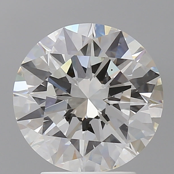 3.04 Carat Round Shaped, Excellent Cut, F Color, VS1 Clarity, IGI Certified Lab Grown Diamond