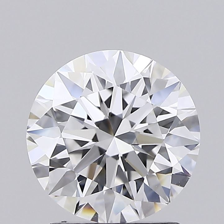 1.54 Carat Round Shaped, Ideal Cut, D Color, VVS1 Clarity, IGI Certified Lab Grown Diamond