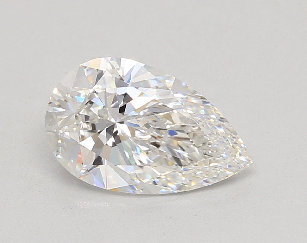 2.06 Carat Pear Shaped, Ideal Cut, E Color, VVS1 Clarity, IGI Certified Lab Grown Diamond