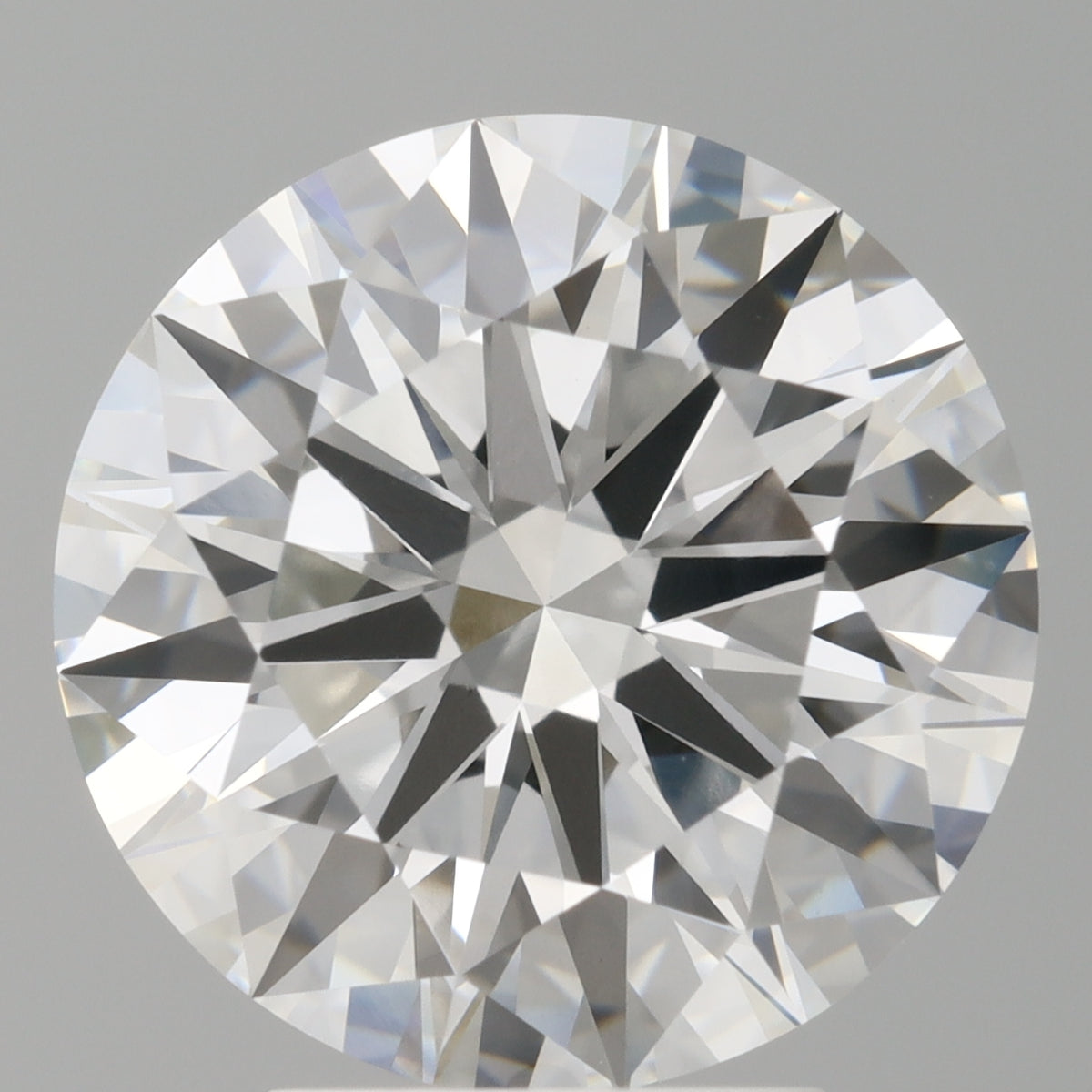 4.09 Carat Round Shaped, Ideal Cut, E Color, VVS2 Clarity, IGI Certified Lab Grown Diamond