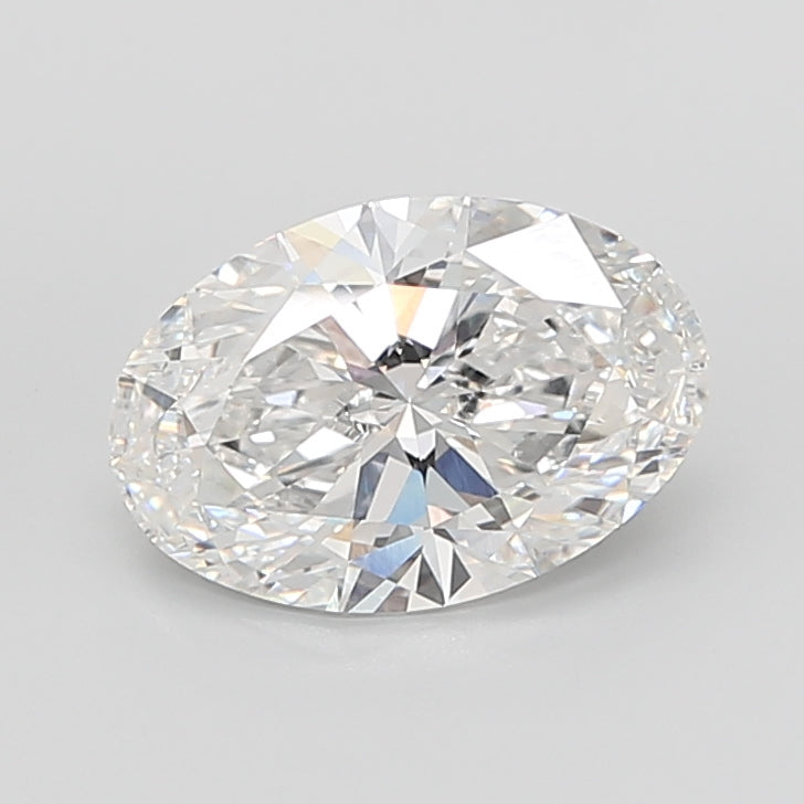 7.08 Carat Oval Shaped, Ideal Cut, E Color, VVS2 Clarity, IGI Certified Lab Grown Diamond