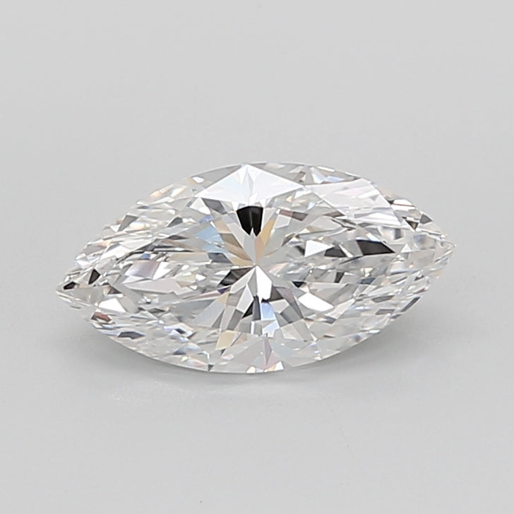 2.54 Carat Marquise Shaped, Ideal Cut, E Color, VVS2 Clarity, IGI Certified Lab Grown Diamond