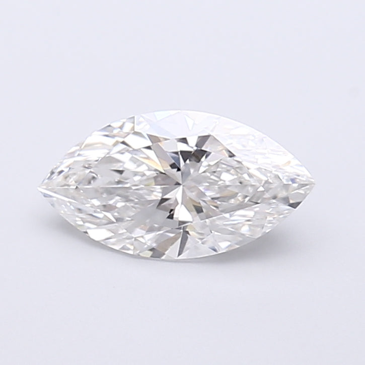 1.00 Carat Marquise Shaped, Very Good Cut, E Color, VVS2 Clarity, IGI Certified Lab Grown Diamond