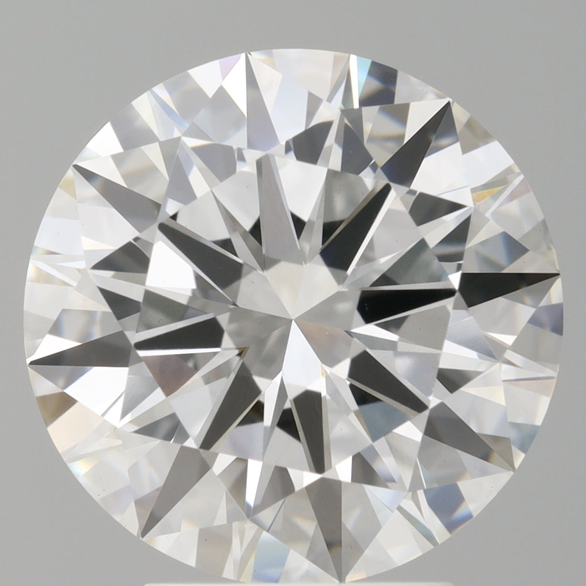 4.00 Carat Round Shaped, Excellent Cut, E Color, VVS2 Clarity, IGI Certified Lab Grown Diamond