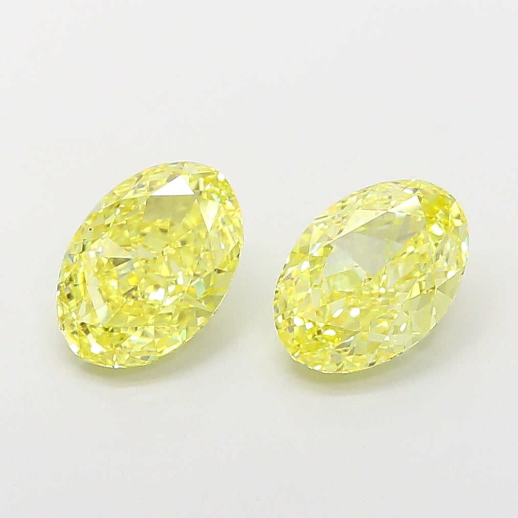 2.02 Carat Oval Shaped, Ideal Cut, VVS2 Clarity, IGI Certified Lab Grown Diamond