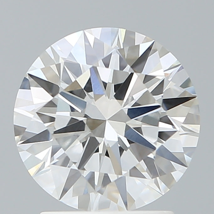 2.08 Carat Round Shaped, Excellent Cut, F Color, VVS2 Clarity, IGI Certified Lab Grown Diamond