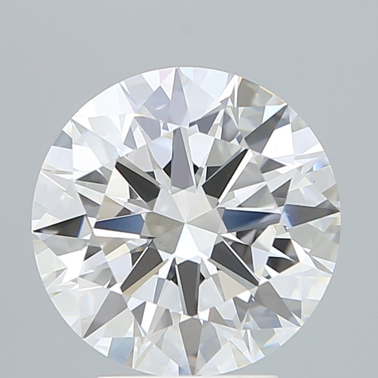 3.71 Carat Round Shaped, Excellent Cut, E Color, VS1 Clarity, IGI Certified Lab Grown Diamond