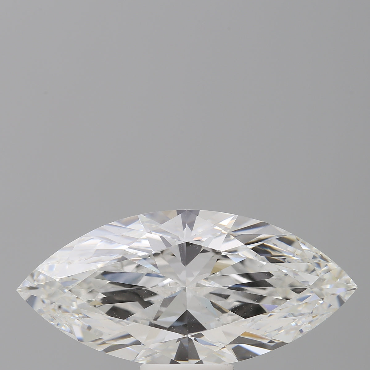 7.02 Carat Marquise Shaped, Ideal Cut, F Color, VVS2 Clarity, IGI Certified Lab Grown Diamond