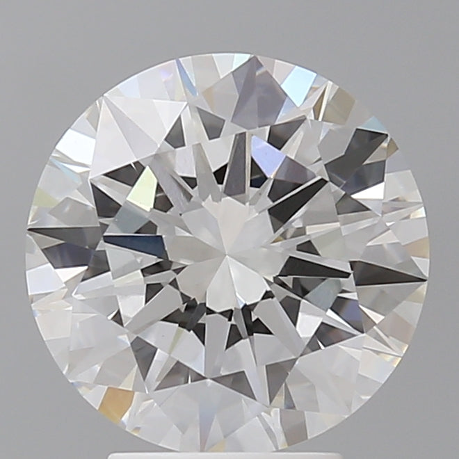 4.04 Carat Round Shaped, Excellent Cut, E Color, VS1 Clarity, IGI Certified Lab Grown Diamond
