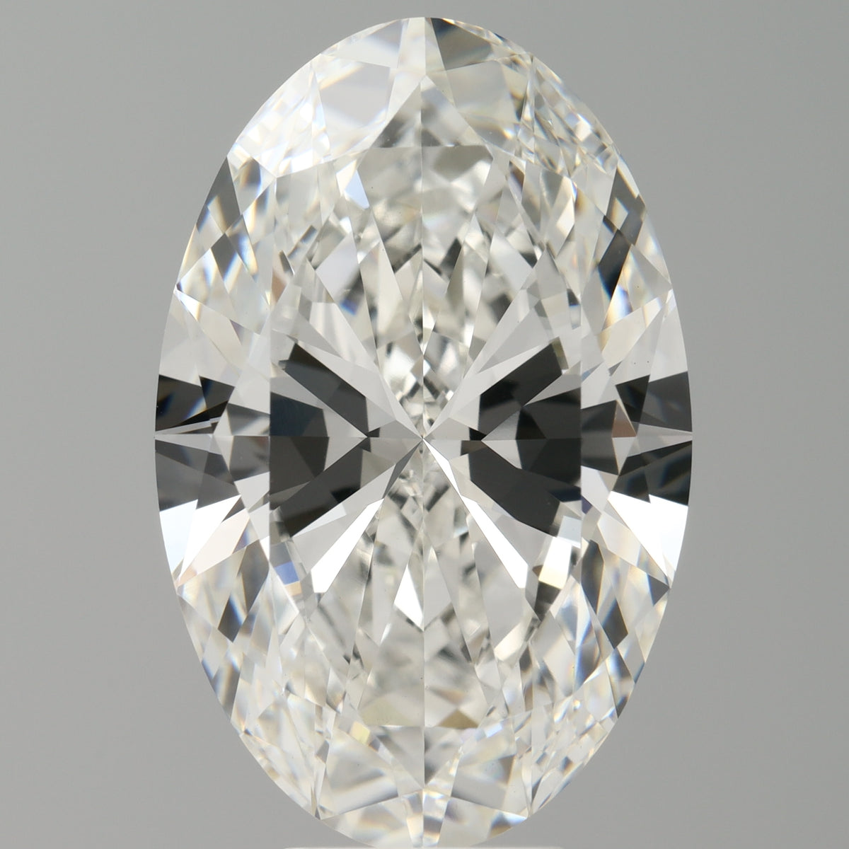8.00 Carat Oval Shaped, Ideal Cut, F Color, VVS2 Clarity, IGI Certified Lab Grown Diamond