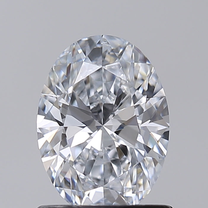 1.00 Carat Oval Shaped, Excellent Cut, E Color, VVS2 Clarity, IGI Certified Lab Grown Diamond