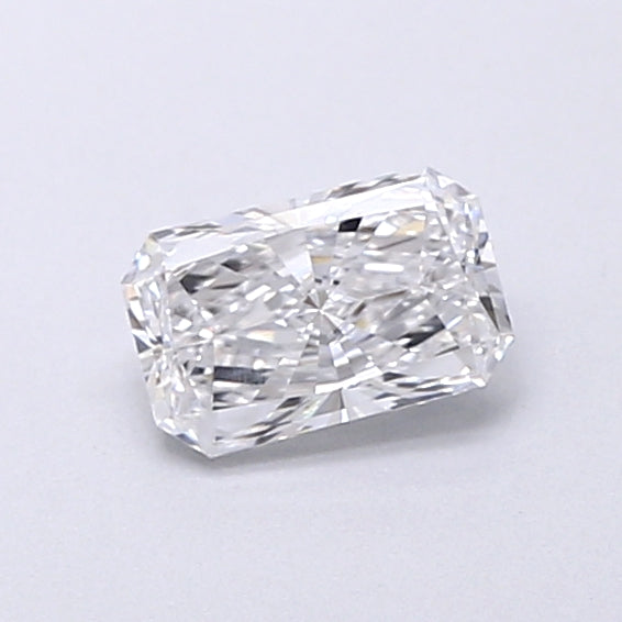 0.46 Carat Radiant Shaped, Very Good Cut, E Color, VVS1 Clarity, IGI Certified Lab Grown Diamond