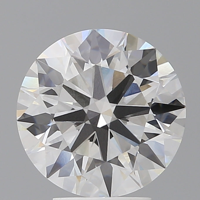 4.08 Carat Round Shaped, Ideal Cut, E Color, VVS2 Clarity, IGI Certified Lab Grown Diamond