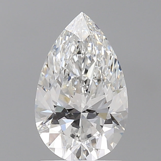 1.58 Carat Pear Shaped, Ideal Cut, F Color, VVS2 Clarity, IGI Certified Lab Grown Diamond