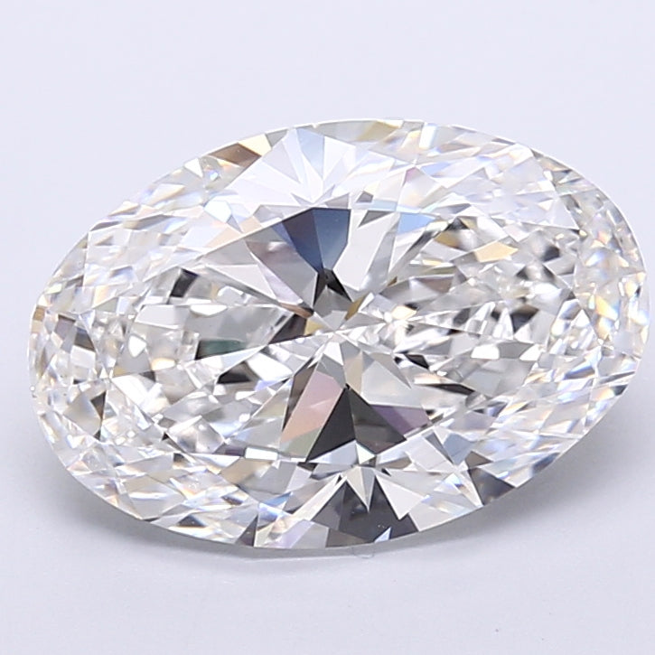 7.02 Carat Oval Shaped, Very Good Cut, E Color, VS1 Clarity, IGI Certified Lab Grown Diamond