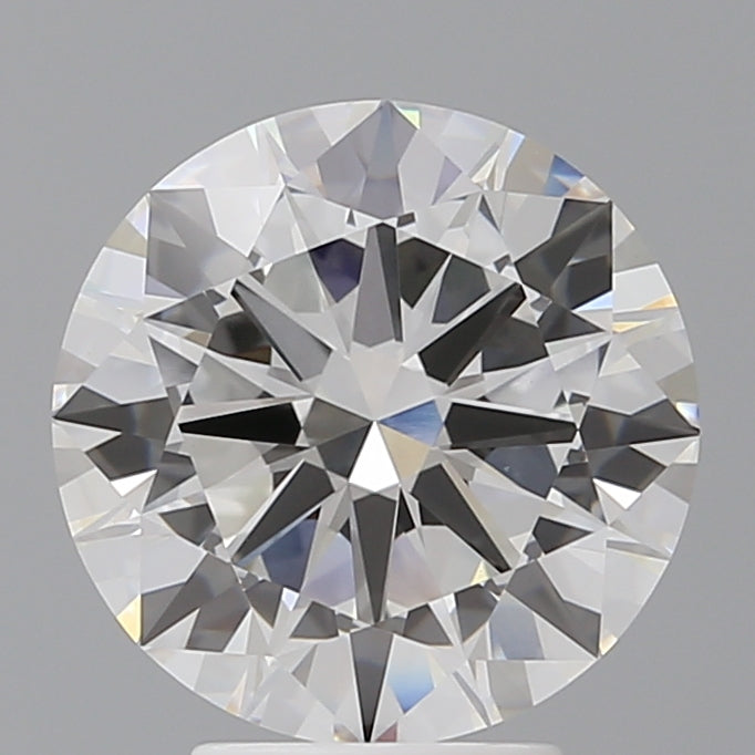 4.08 Carat Round Shaped, Excellent Cut, E Color, VVS2 Clarity, IGI Certified Lab Grown Diamond