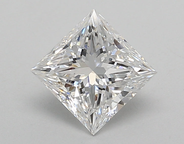 1.01 Carat Princess Shaped, Very Good Cut, E Color, VS1 Clarity, IGI Certified Lab Grown Diamond