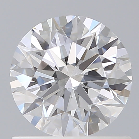 0.90 Carat Round Shaped, Ideal Cut, D Color, VS1 Clarity, IGI Certified Lab Grown Diamond