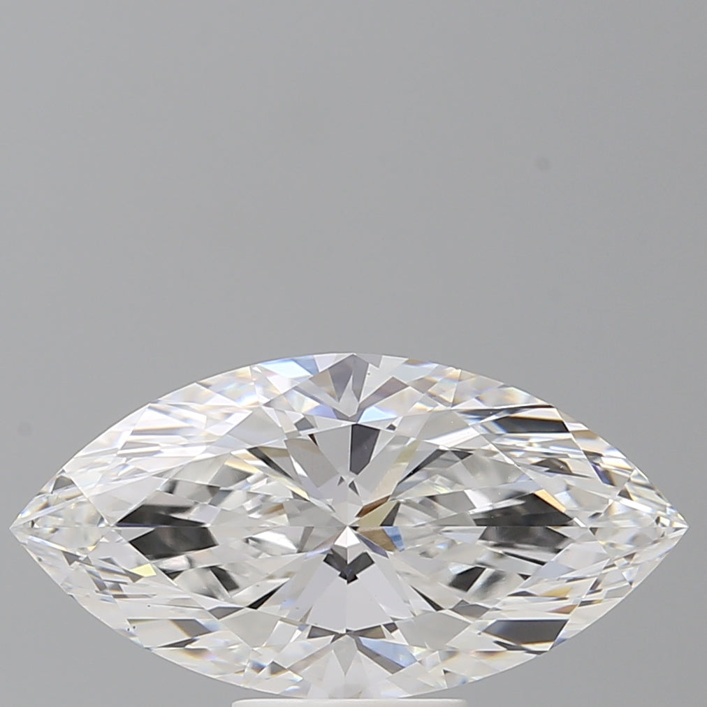 4.59 Carat Marquise Shaped, Ideal Cut, E Color, VS1 Clarity, IGI Certified Lab Grown Diamond