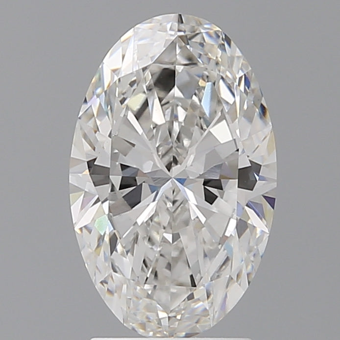 2.55 Carat Oval Shaped, Ideal Cut, F Color, VS1 Clarity, IGI Certified Lab Grown Diamond