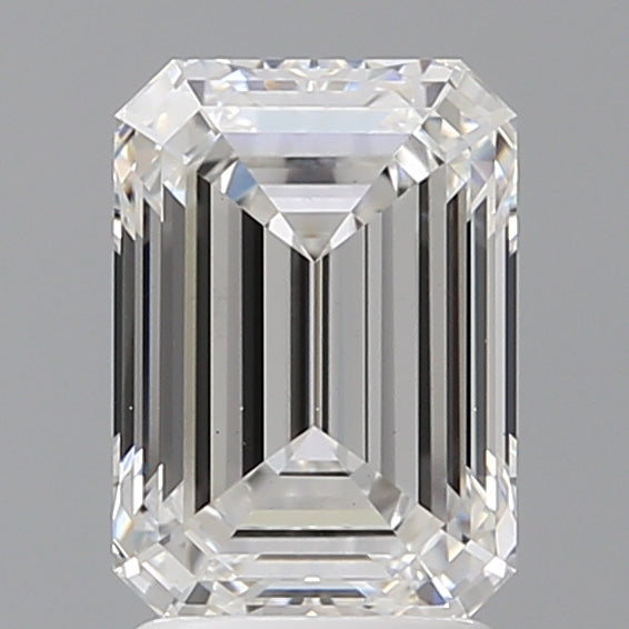 2.51 Carat Emerald Shaped, Ideal Cut, F Color, VS1 Clarity, IGI Certified Lab Grown Diamond