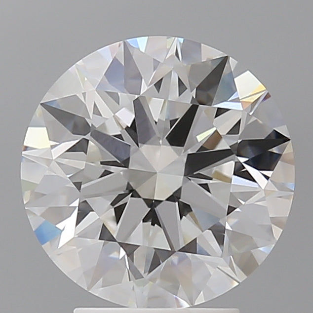 3.57 Carat Round Shaped, Ideal Cut, E Color, VVS2 Clarity, IGI Certified Lab Grown Diamond