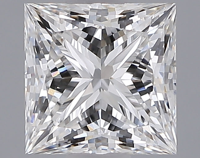1.01 Carat Princess Shaped, Ideal Cut, F Color, VS1 Clarity, IGI Certified Lab Grown Diamond