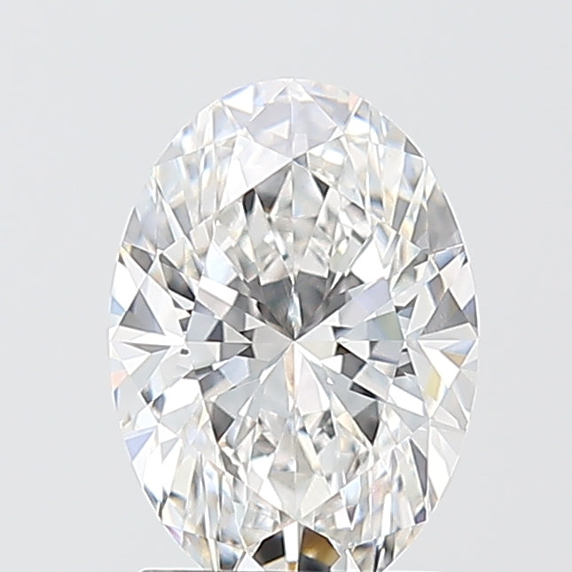 1.53 Carat Oval Shaped, Excellent Cut, E Color, VVS2 Clarity, IGI Certified Lab Grown Diamond