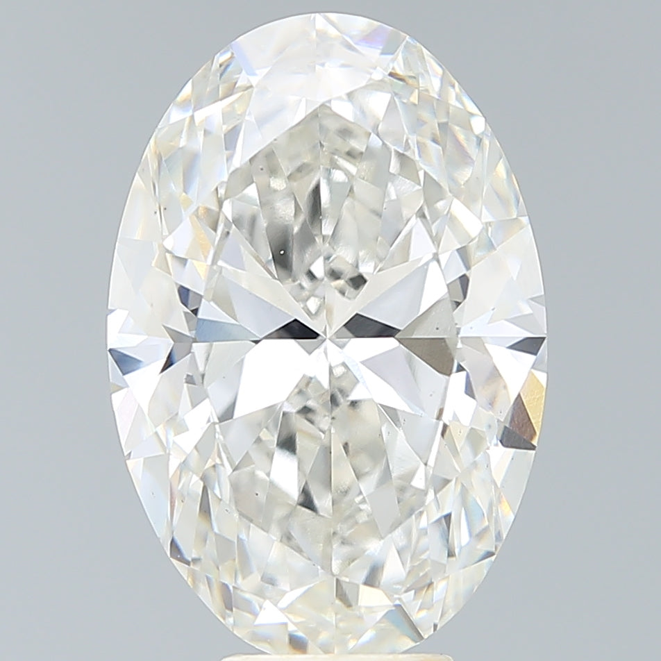 8.58 Carat Oval Shaped, Ideal Cut, H Color, VS2 Clarity, IGI Certified Lab Grown Diamond